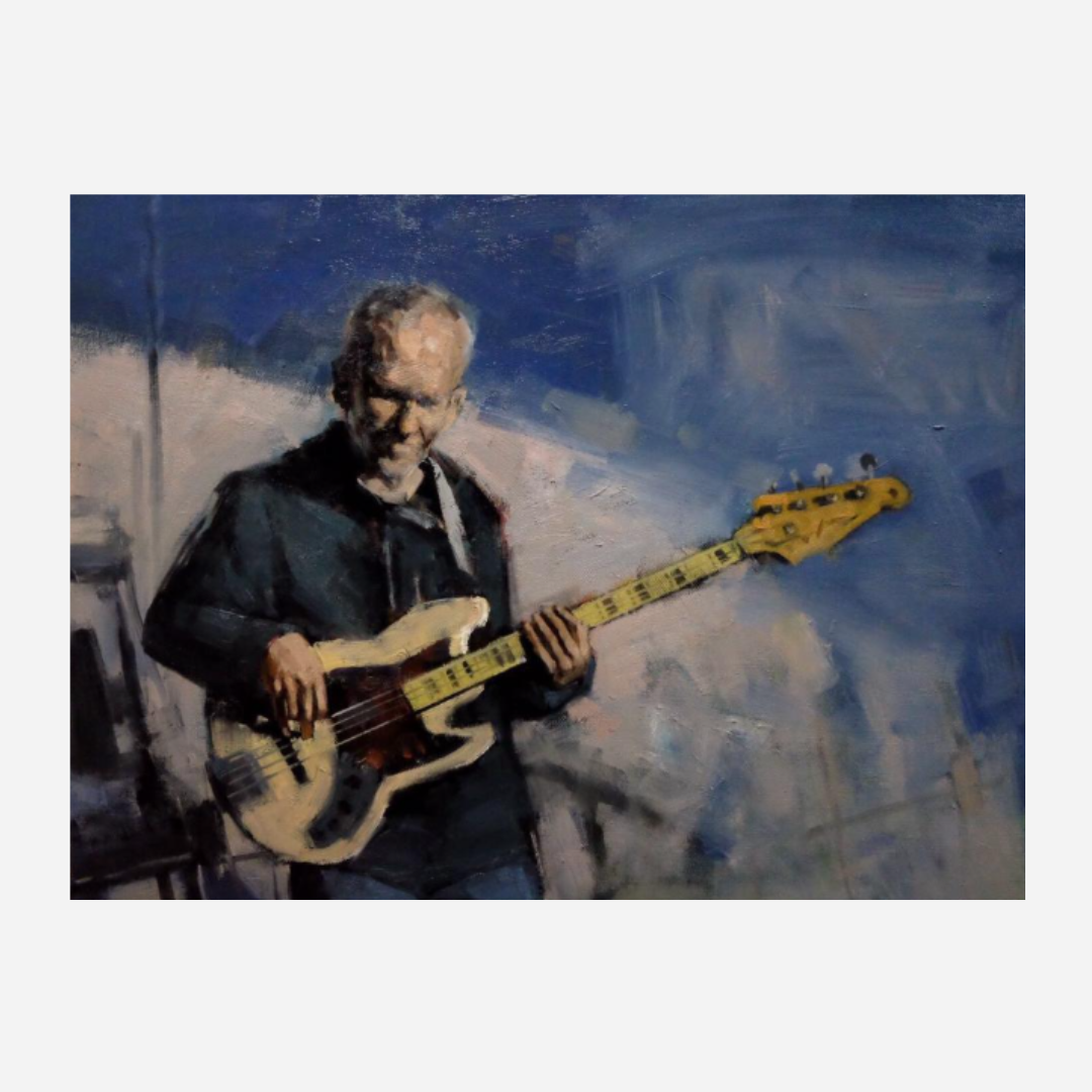 Bass Guitar Player (61 X 81 CM)