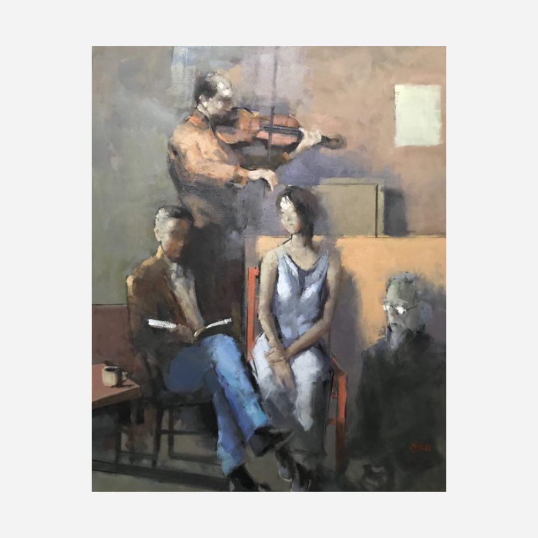 Listening (81 X 101 CM)