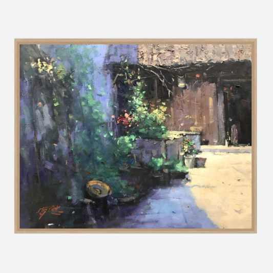 Cottage Yard (41 X 51 CM)