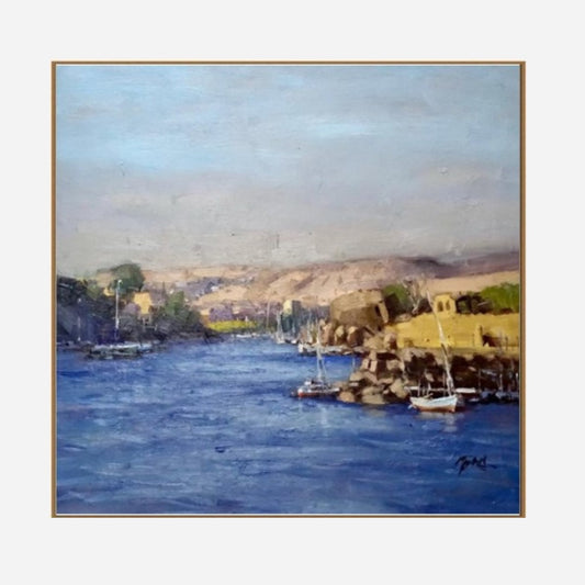 Nile River Valley (61 X 61 CM)