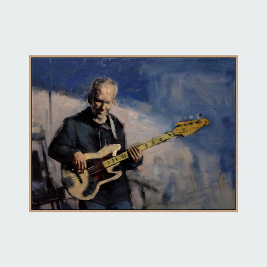 Bass Guitar Player (61 X 81 CM)