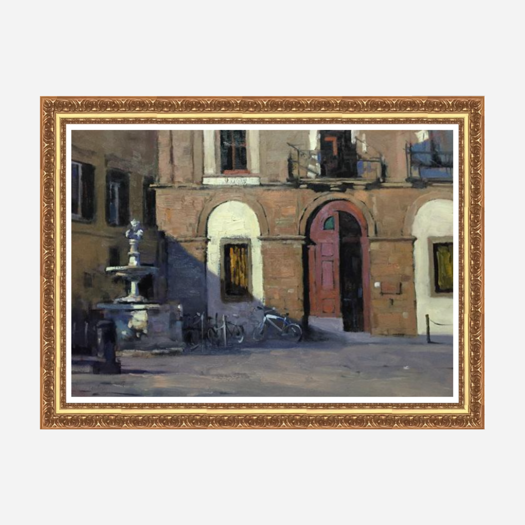 Street In Florence (69 X 89 CM)