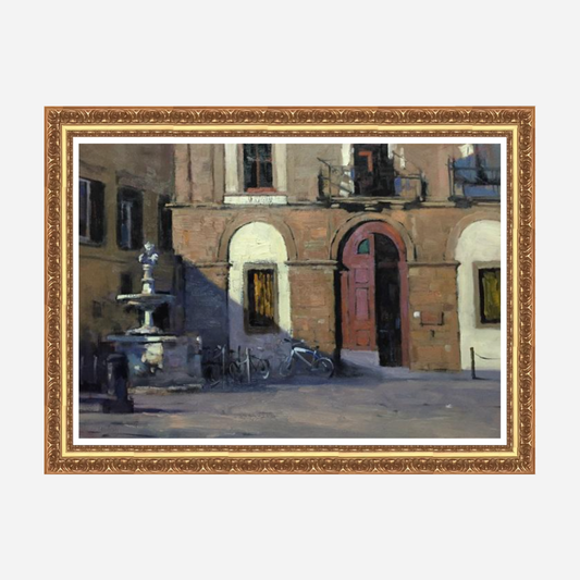 Street In Florence (69 X 89 CM)