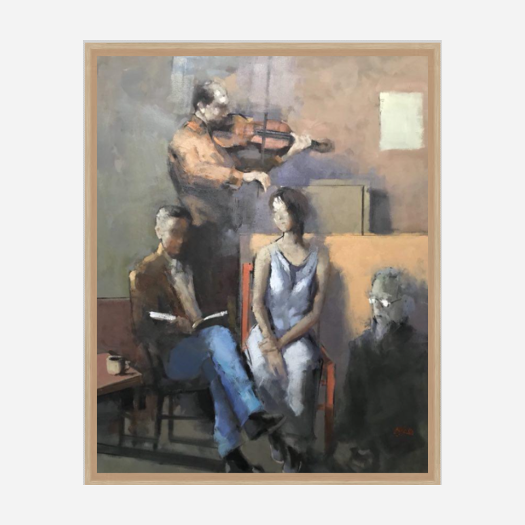 Listening (81 X 101 CM)
